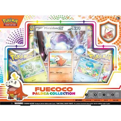 Caja colección Paldea (Fuecoco/Miraidon ex)