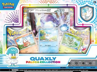 Caja colección Paldea (Quaxly/Miraidon ex)