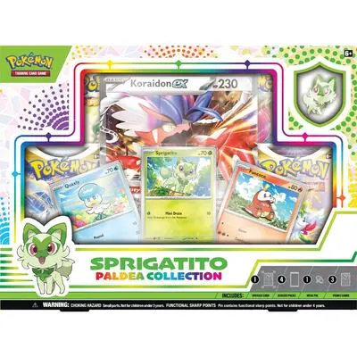 Caja colección Paldea (Sprigatito/Koraidon ex)