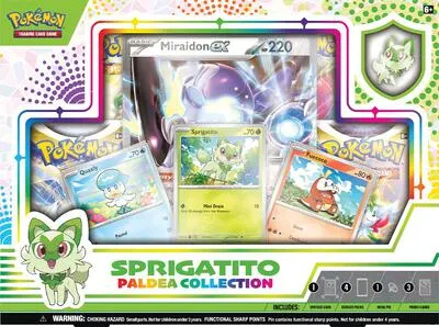 Caja colección Paldea (Sprigatito/Miraidon ex)