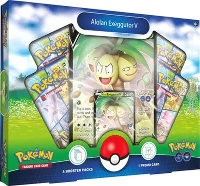 Caja colección Pokémon GO (Alolan Exeggutor V)