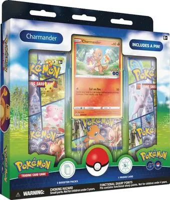 Caja colección pin Pokémon GO (Charmander)