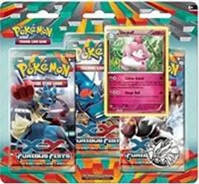Blíster 3 sobres Puños Furiosos (Slurpuff)