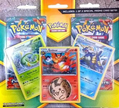 Blíster 2 sobres Puños Furiosos (Unova Trio)