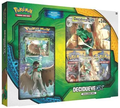 Caja colección Sol y Luna (Decidueye GX Challenge)