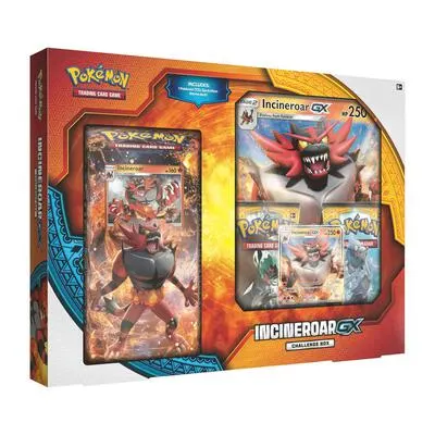 Caja colección Sol y Luna (Incineroar GX Challenge)