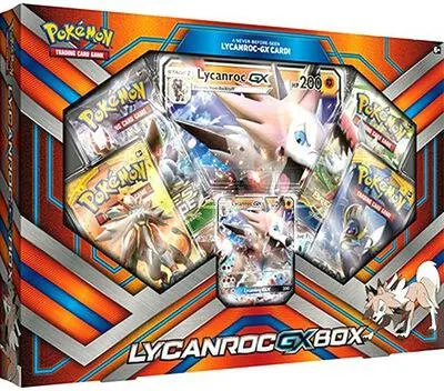 Caja colección Sol y Luna (Lycanroc GX)