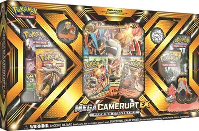 Caja colección premium Sol y Luna (Mega Camerupt EX)