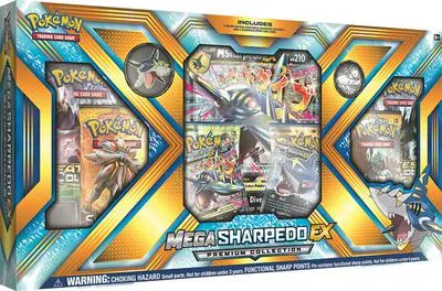 Caja colección premium Sol y Luna (Mega Sharpedo EX)