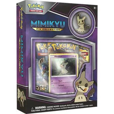 Caja colección pin Sol y Luna (Mimikyu)
