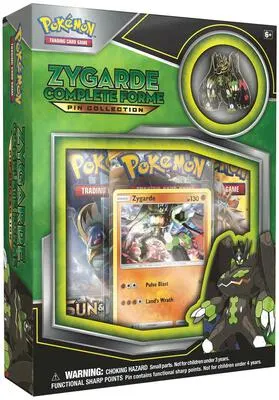 Caja colección pin Sol y Luna (Zygarde Complete Forme)