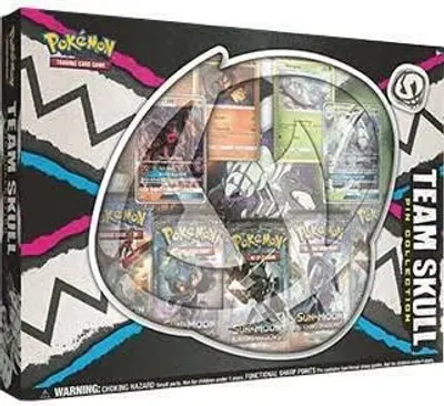 Caja colección pin Sombras Ardientes (Team Skull)