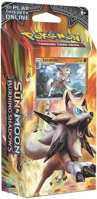 Mazo de inicio Sombras Ardientes (Lycanroc)