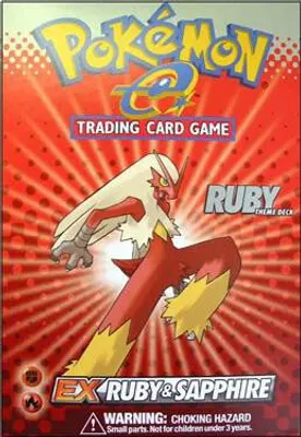 Mazo de inicio Team Magma vs Team Aqua (Blaziken)