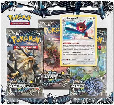 Blíster 3 sobres Ultraprisma (Porygon-Z)